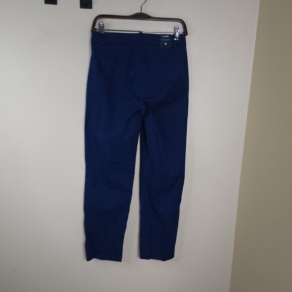 J. Crew Kallie straight-leg pant in navy Size 2 - Picture 5 of 11